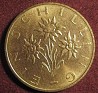 Austrian Schilling - 1 Schilling - Austria - 1991 - Aluminio-Bronce - KM# 2886 - 22,5 mm - Edelweiss flower - 0